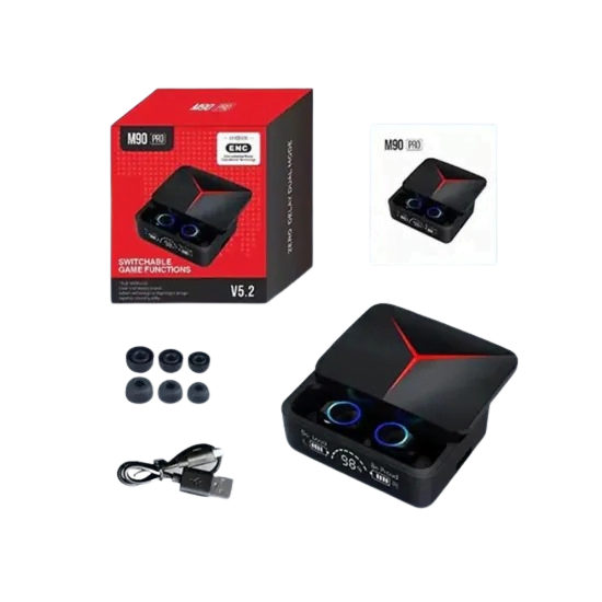 M90 Pro | Gaming Ear Buds | True Wireless Earbuds | Type-C Charging-163 M90 Pro | Gaming Ear Buds | True Wireless Earbuds | Type-C Charging-163
