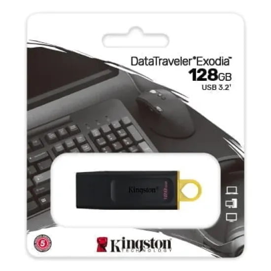 Kingston Exodia 3.2 USB Flash Drive 128GB-0