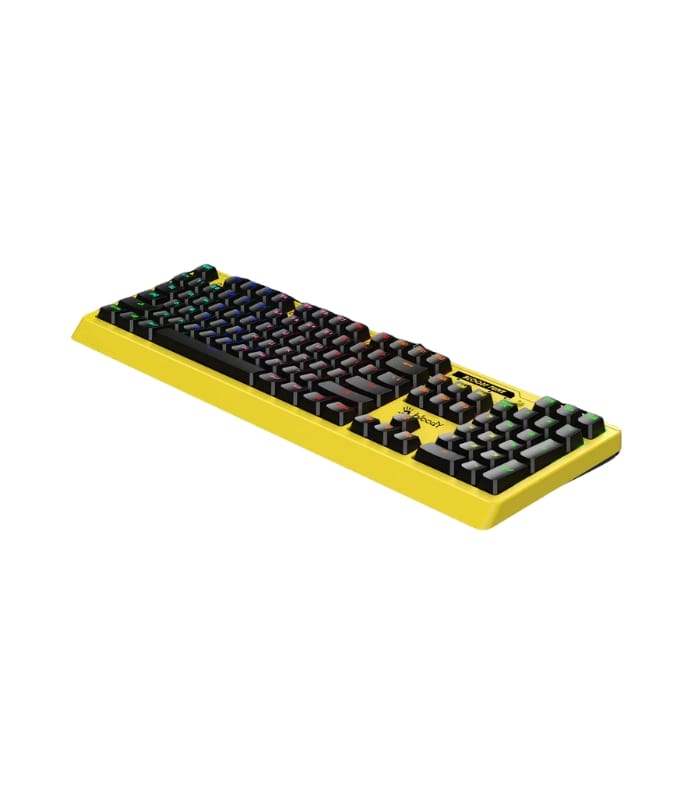 _A4tech Bloody B810RC Optical Mechanical RGB Punk Gaming Keyboard – Yellow (1) A4tech Bloody B810RC Optical Mechanical RGB Punk Gaming Keyboard – Yellow