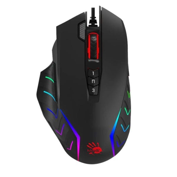 Bloody J95S Satellite 2-Fire RGB 8000 CPI Gaming Mouse
