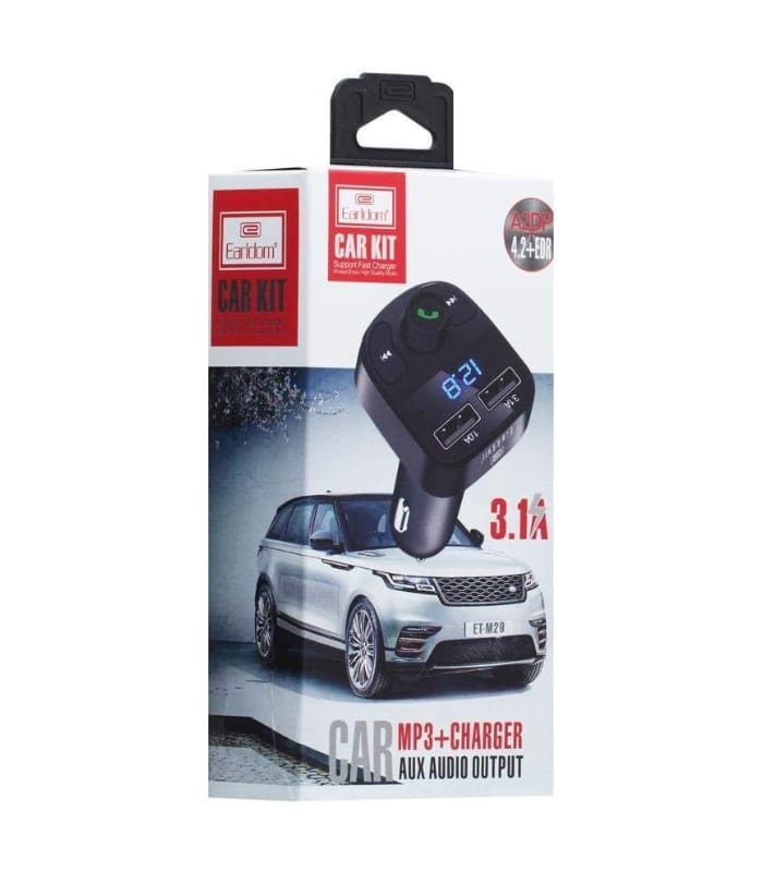 _Earldom Et-M29 Dual USB Port Wireless Bluetooth Car Mp3 Plus Charger Earldom Et-M29 Dual USB Port Wireless Bluetooth Car Mp3 Plus Charger