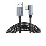 JOYROOM S-AC027A17 Smooth Game Series 3A USB-A to Type-C Right Angle Fast Charging Data Cable 1.2M
