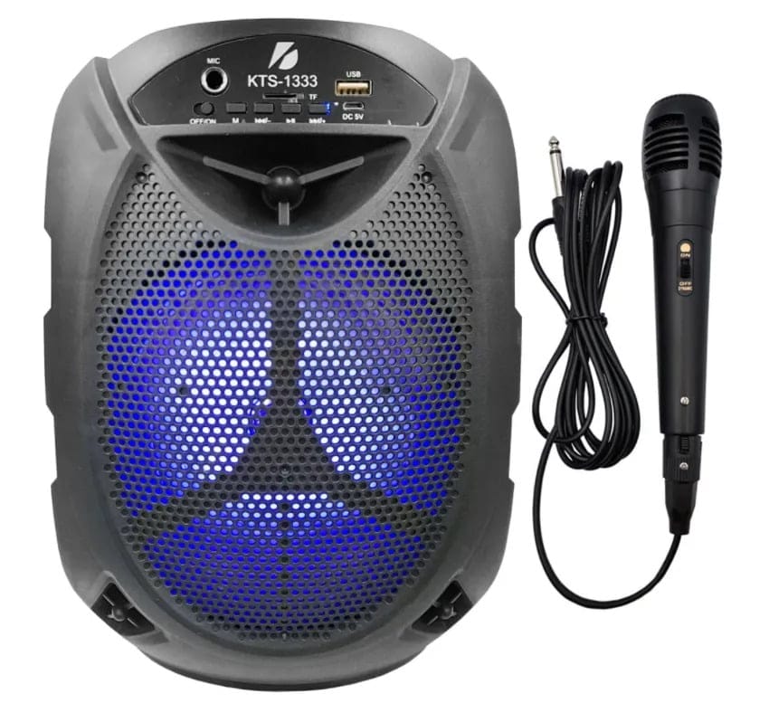 KTS speaker KTS-1333 wireless speaker With Wired Microphone