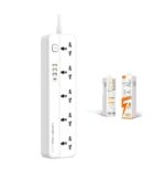 LDNIO SC5415 Multi Function Power Strip 5 Power Sockets +1PD 20W+1QC 18W+2 AUTO-ID