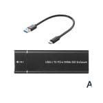 M.2 SSD SHL-R320 Portable SSD Hard Drive Enclosure Type-C