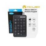 MIKUSO KB-047U 23 Keys Slim Wired USB Number Pad for Office