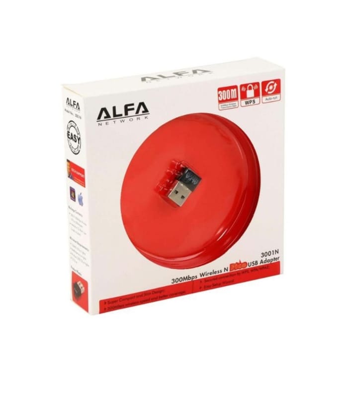 _MINI ALFA 300MBPS WIRELESS USB ADAPTER 802.11 N WLAN MINI ALFA 300MBPS WIRELESS USB ADAPTER 802.11 N WLAN