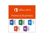 Microsoft Office 2019 Home and Business -- Box, Card and dvd