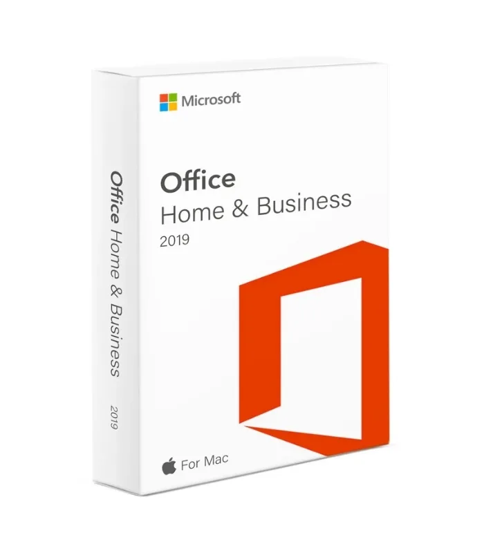 Microsoft Office 2019 Home and Business | Box, Card and DVD