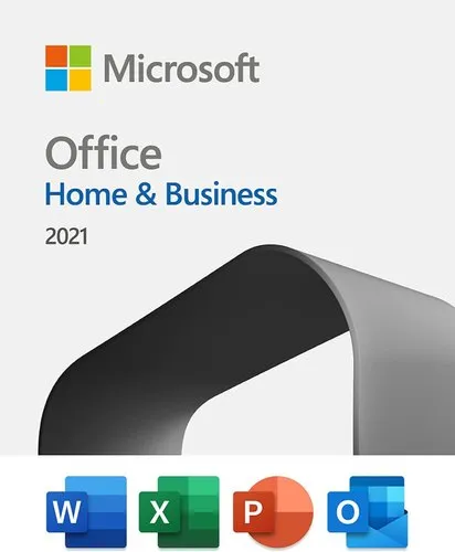 Microsoft Office 2021 Home and Business| Box and Card