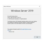 Microsoft Windows Server 2019 Standard CD Key