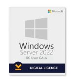 Microsoft Windows Server 2022 50 user CALs Lifetime License Key