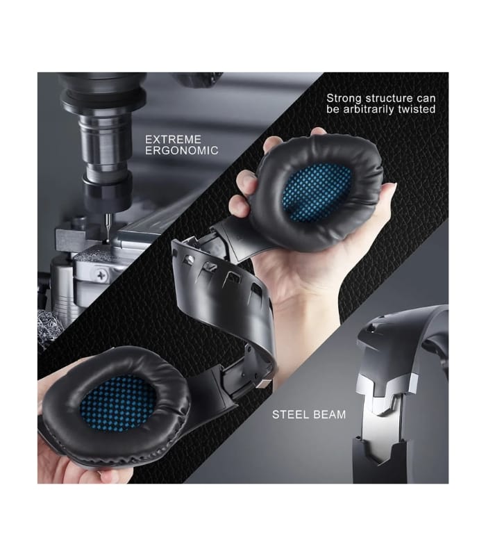 _Onikuma k1B Pro Blue Headphone (2) Onikuma k1B Pro Blue Headphone