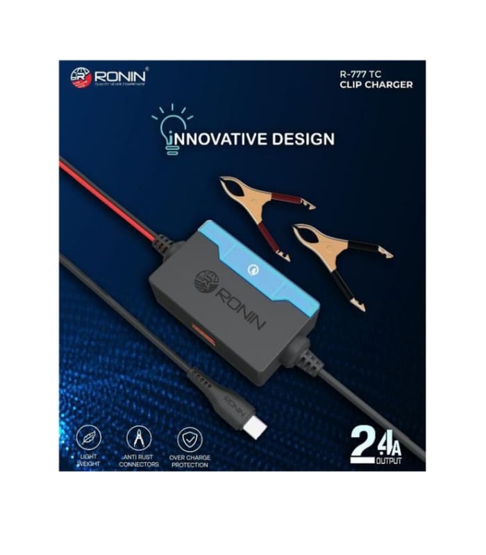 _RONIN R-777 DC Clip Charger 3 Ampere (2) RONIN R-777 DC Clip Charger 3 Ampere