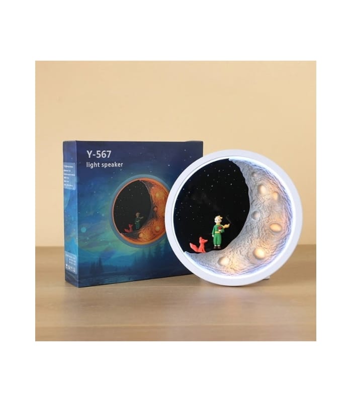 _SUNSKY Moon Shape Y-567 TWS RGB Light Effect Wireless Bluetooth Speaker SUNSKY Moon Shape Y-567 TWS RGB Light Effect Wireless Bluetooth Speaker
