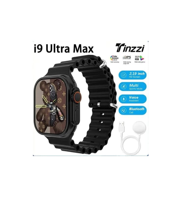 _Smart Watch 19 Ultra Max 2.19 inch large display Black Color only (2) Smart Watch 19 Ultra Max 2.19 inch large display Black Color only