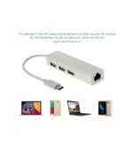 Type C 3.1 to Lan 2.0 And usb HUB