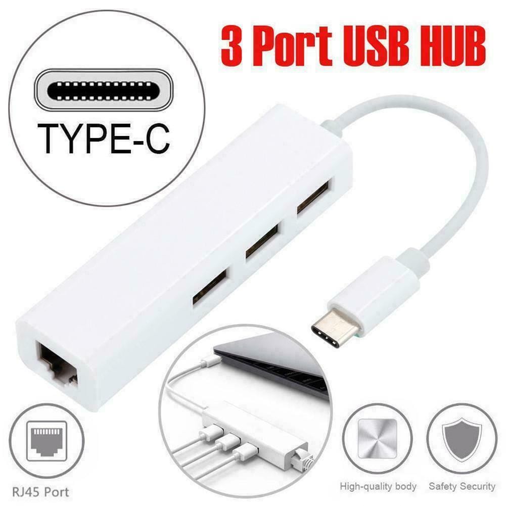 Type C 3.1 to Lan 2.0 And usb HUB