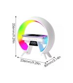 X-63 multifunctional wireless Bluetooth speaker with LED light clock