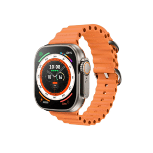 X8 Ultra Smartwatch 49MM With Bluetooth Calling ORANGE-Black