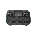 I10 Mini Wireless + Bluetooth 7 Color Backlit Light 2.4Ghz Air Mouse With Touchpad-297