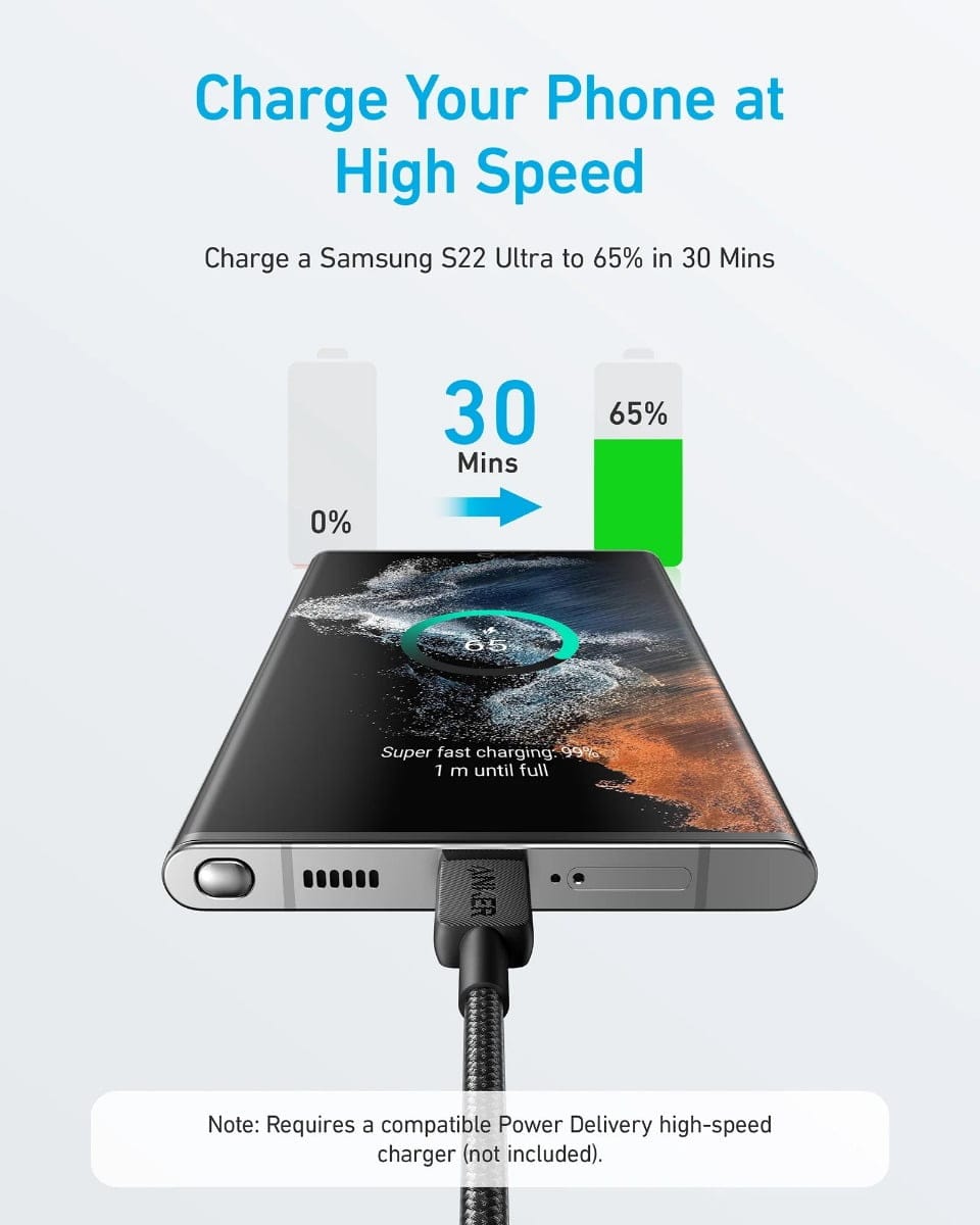 Anker 322 USB-C to USB-C Cable