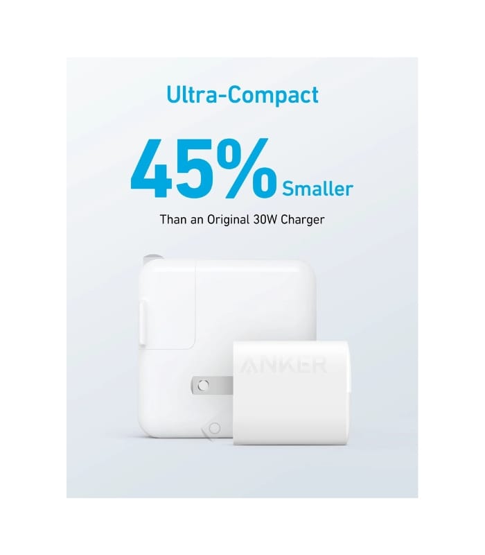 _Anker 323 Charger (33W) – With both a USB-C port and a USB-A port (1) Anker 323 Charger (33W) – With both a USB-C port and a USB-A port