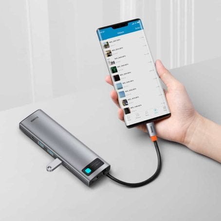 Baseus Metal Gleam Series 11-in-1 Multifunctional Type-C HUB