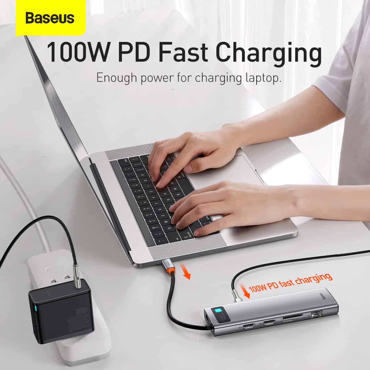 Baseus Metal Gleam Series 11-in-1 Multifunctional Type-C HUB