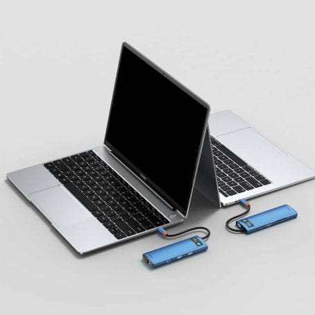 Baseus Metal Gleam Series 8-in-1 Multifunctional Type-C HUB