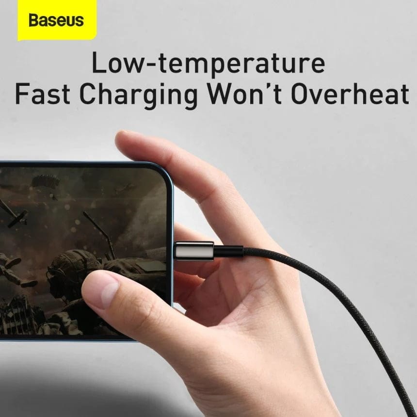 Baseus Rapid Series 3-in-1 Fast Charging Data Cable Type-C to M+L+C PD 20W 1.5M – Black Baseus Rapid Series 3-in-1 Fast Charging Data Cable Type-C to M+L+C PD 20W 1.5M – Black