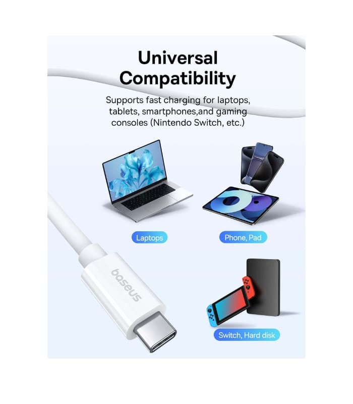 _Baseus Superior Series 2 USB4 Full-Function Fast Charging Cable Type-C to Type-C 240W Baseus Superior Series 2 USB4 Full-Function Fast Charging Cable Type-C to Type-C 240W