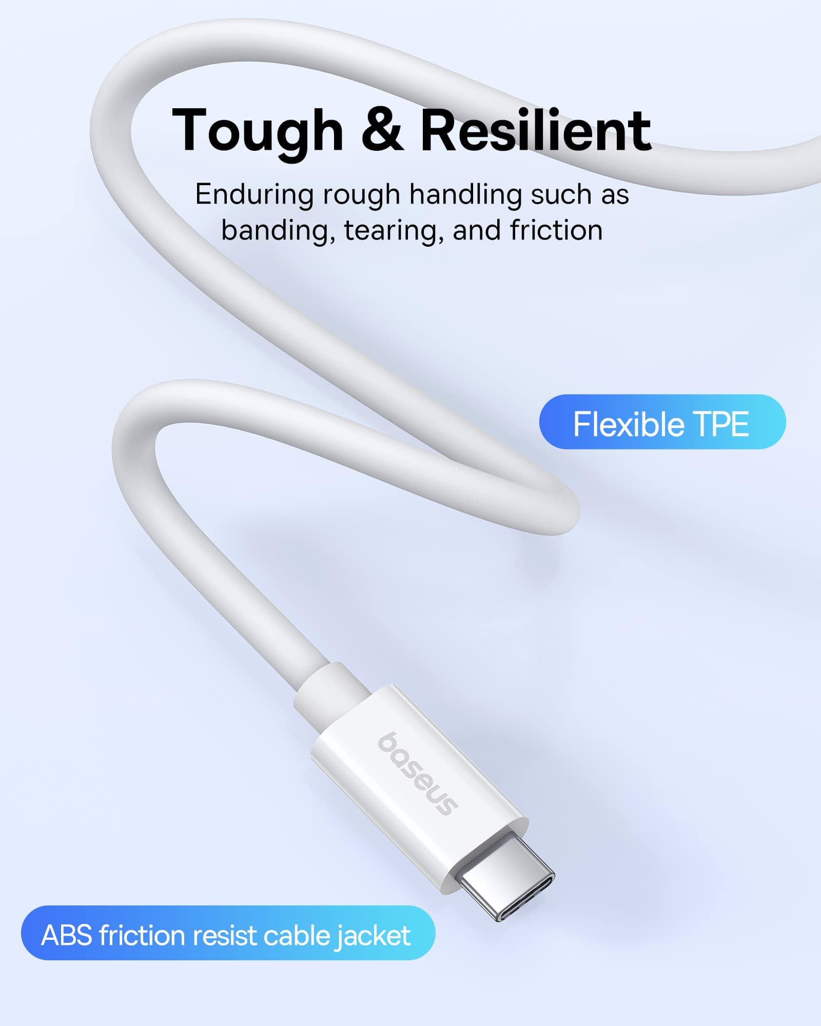 Baseus Superior Series 2 USB4 Full-Function Fast Charging Cable Type-C to Type-C 240W
