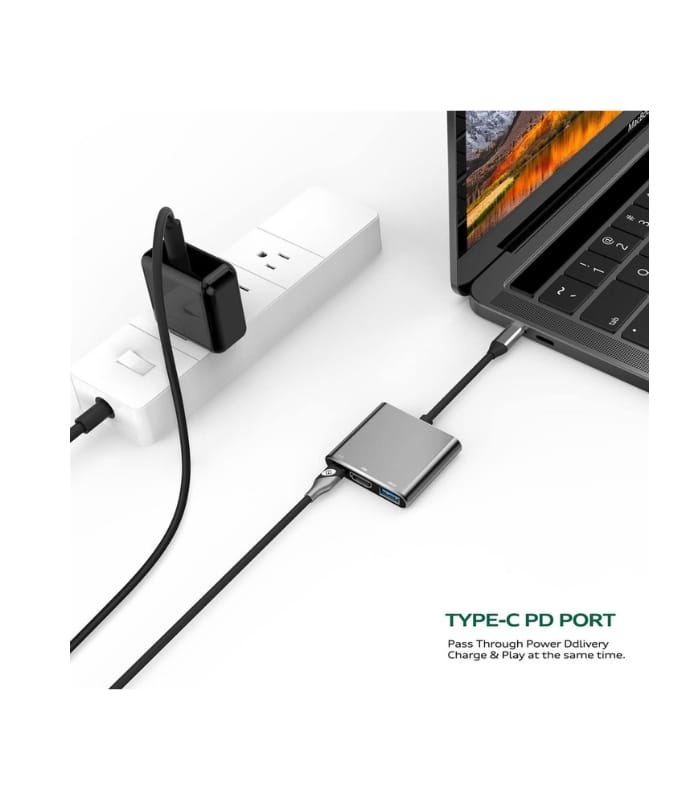 Onten 9175A TYPE C TO HDMI+USB+PD (2) Onten 9175A TYPE C TO HDMI+USB+PD