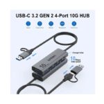 Onten OTN-UCA611 10Gbps USB C Hub,USB C to USB C A Adapter