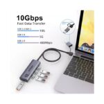 Onten OTN-UCA611 10Gbps USB C Hub,USB C to USB C A Adapter