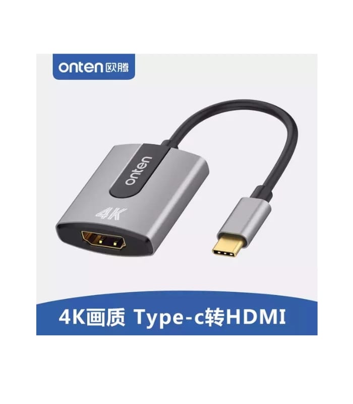 _Onten USB Type-C to 4K-2K HDMI Adapter OTN-9587S (1) Onten USB Type-C to 4K/2K HDMI Adapter OTN-9587S