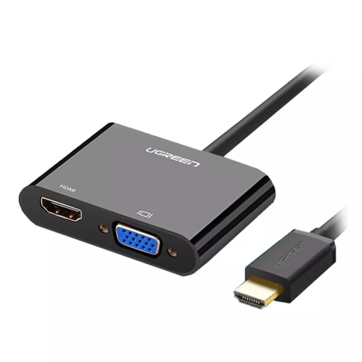 UGREEN HDMI To VGA+HDMI Converter 40744