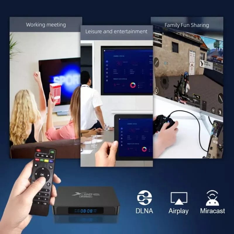 X96Q Pro – 4GB+64GB – Android 12 – 4K