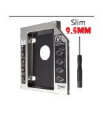 2nd Secend HDD Caddy 9.5mm 12.7mm SATA 3.0 2.5 HHDSSD Case