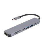 7In1 USB C Hub Adapter to 4K HDMI Hub +USB+PD Multifunction Adapter
