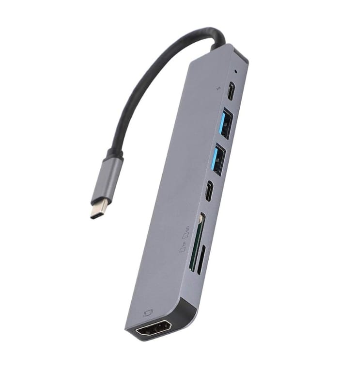 _7In1 USB C Hub Adapter to 4K HDMI Hub +USB+PD Multifunction Adapter (2) 7In1 USB C Hub Adapter to 4K HDMI Hub +USB+PD Multifunction Adapter