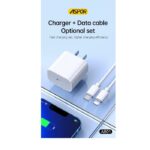 ASPOR A801 20W Fast Charging Adapter US PIN Quick Charge