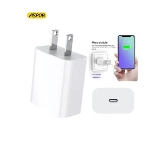 ASPOR A801 20W Fast Charging Adapter US PIN Quick Charge