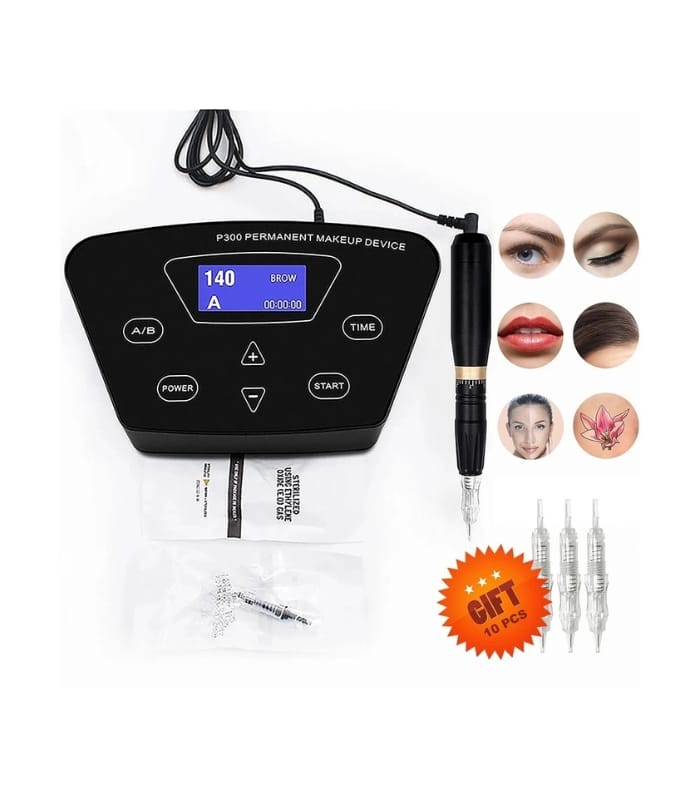 _Biomaser Permanent Makeup Tattoo Kits Professional Digital Eyebrow Lip Machine Rotary Pen Tattoo Machine P300 (1) Biomaser Permanent Makeup Tattoo Kits Professional Digital Eyebrow Lip Machine Rotary Pen Tattoo Machine P300