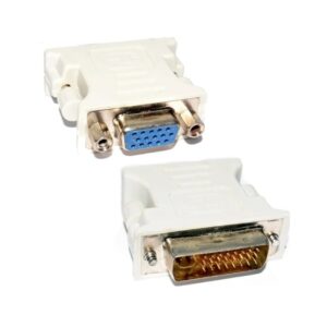 DVI To VGA CONNECToR (DVI 24+5 MALE To 15 PiN VGA FEMALE ADAPTER