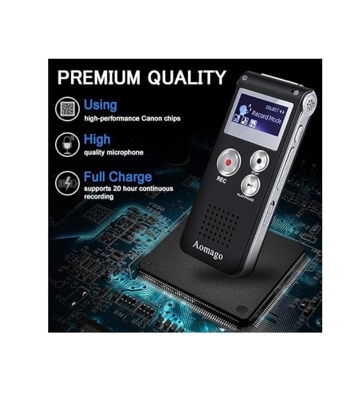 Digital Voice Recorder 8GB (1) Digital Voice Recorder 8GB