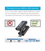 Hdmi To Usb Video Capture Card 1080p Hd Recorder