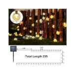 Lezonic Solar String Lights Outdoor Waterproof