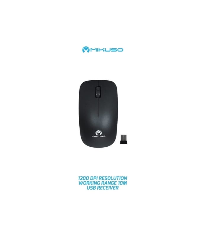 _Mikuso KB-C019 Keyboard & Mouse Wireless Combo Mikuso KB-C019 Keyboard & Mouse Wireless Combo